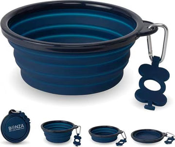 Collapsible Silicone Travel Pet Bowl