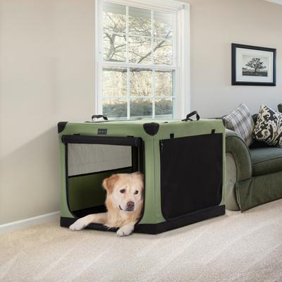 Petsfit 3-Door Collapsible Soft Dog Crate