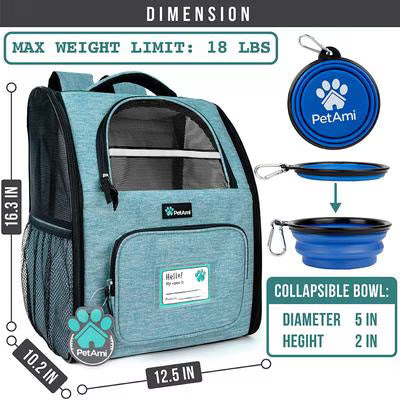 Deluxe Pet Carrier Backpack